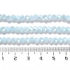 Electroplate Opaque Glass Beads Strands EGLA-A035-P4mm-A10-4