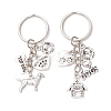 2Pcs Alloy Keychains KEYC-JKC01191-1