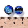 Handmade Silver Foil Glass Beads LAMP-A001-G04-10mm-2