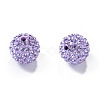 Pave Disco Ball Beads X-RB-H258-10MM-371-1
