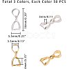 Brass Ice Pick Pinch Bails IFIN-PH0023-99-2
