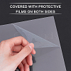 Transparent Plastic Board with Protective Paper for Photo Frame Replacement DIY-OC0003-74E-4