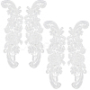 Sew on Flower Appliques PATC-WH0005-46B-1