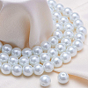 Eco-Friendly Dyed Glass Pearl Round Beads HY-BC0001-8mm-RB001-5