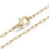 Brass Paperclip Chains MAK-S072-09A-MG-2