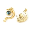 Brass Enamel Pendants KK-I477-02G-2