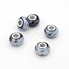 Rondelle Handmade Porcelain Large Hole European Beads OPDL-M009-06-1