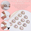 Gorgecraft 30Pcs Sew on Rhinestone RGLA-GF0001-13A-6