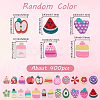 400Pcs 2 Styls Handmade Polymer Clay Beads CLAY-SP0001-16-2