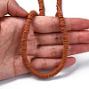 Handmade Polymer Clay Beads Strands CLAY-R089-6mm-158-6
