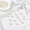 50Pcs 1-Hole Plastic Buttons BUTT-LP0001-13A-1