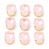 Mocha(MK) Oval Sew on Rhinestone RGLA-F080-01B-07-1