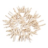 Opaque Acrylic Imitation Coral Beads Strands SACR-P033-01A-5