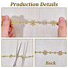7.5Yards Polyester Lace Trims SRIB-GF0001-54D-6