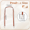 Adjustable Leather Bag Straps DIY-WH0304-708B-2