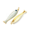 Brass Pendants KK-D019-29C-06G-2