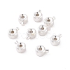 925 Sterling Silver Crimp Beads STER-D035-01S-1