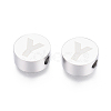 Tarnish Resistant 304 Stainless Steel Beads STAS-I126-02P-Y-1