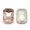 Pointed Back Glass Rhinestone Cabochons RGLA-T079-8x10mm-08-2