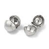 Brass Hoop Earrings EJEW-L292-021P-2