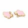 Alloy Enamel Charms FIND-A025-18G-02-2