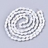 Electroplate Glass Beads Strands X-EGLA-S194-02A-B01-2