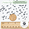 2Strands Non-magnetic Synthetic Hematite Beads Strands G-NB0005-01B-2