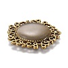 Hollow Retro Plastic Imitation Cat Eye Cabochons KK-Z004-01A-AG-2