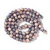 Baking Paint Glass Bead Strands GLAA-H031-01C-11-3