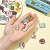 20Pcs 10 Styles Alloy Enamel Pendants ENAM-YW0009-32-4