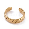 304 Stainless Steel Cuff Rings RJEW-E169-03G-2