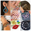1 Bag Pointed Back Glass Rhinestone Cabochons RGLA-TADJ0001-01A-04-6