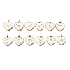 PVD Vacuum Plating 304 Stainless Steel Pendants STAS-G268-04G-1