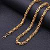 Stainless Steel Byzantine Chains Necklaces for Men FS-WG56795-41-1
