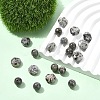 20Pcs 2 Styles Natural Fluorescent Syenite Rock(Glow under UV Light) Beads G-YW0002-81-4