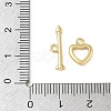 Brass Toggle Clasps KK-CBAFC6C-07C-G-4
