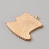Saint Patrick's Day Alloy Enamel Pendants ENAM-WH0004-03KCG-08-2