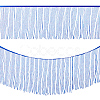 1 Yard Glass Seed Bead Tassel Ribbon OCOR-NB0002-18-1