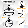 Plastic Scarf Display Hangers AJEW-WH0528-63A-2