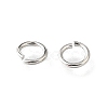 Brass Open Jump Rings KK-V007-004P-02-2