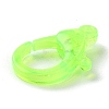 Transparent Plastic Lobster CLaw Clasps KY-H005-A07-4