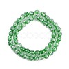 Handmade Gold Foil Lampwork Beads Strands LAMP-Q002-01B-3
