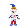 Handmade Lampwork Clown Display Decorations LAMP-Q005-12G-1
