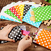 40Pcs 8 Colors Kraft Paper Bags CARB-TA0001-07-5