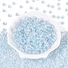 FGB Inside Colours Transparent Glass Seed Beads SEED-T009-01D-1