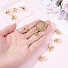 10Pcs Brass Charms KK-BBC0024-88-3