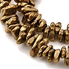 Synthetic Non-magnetic Hematite Beads Strands G-L613-H01-01G-3