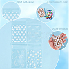4 Bags 4 Styles Printed Transparent OPP Cellophane Storage Bags OPP-SP0001-07A-5