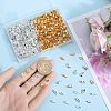 600Pcs Brass and Iron Snap on Bails FIND-SP0002-01-3