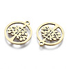 201 Stainless Steel Pendants STAS-T044-189G-2